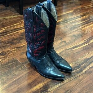 Hand Painted Georges Marciano Cowgirl Boots
